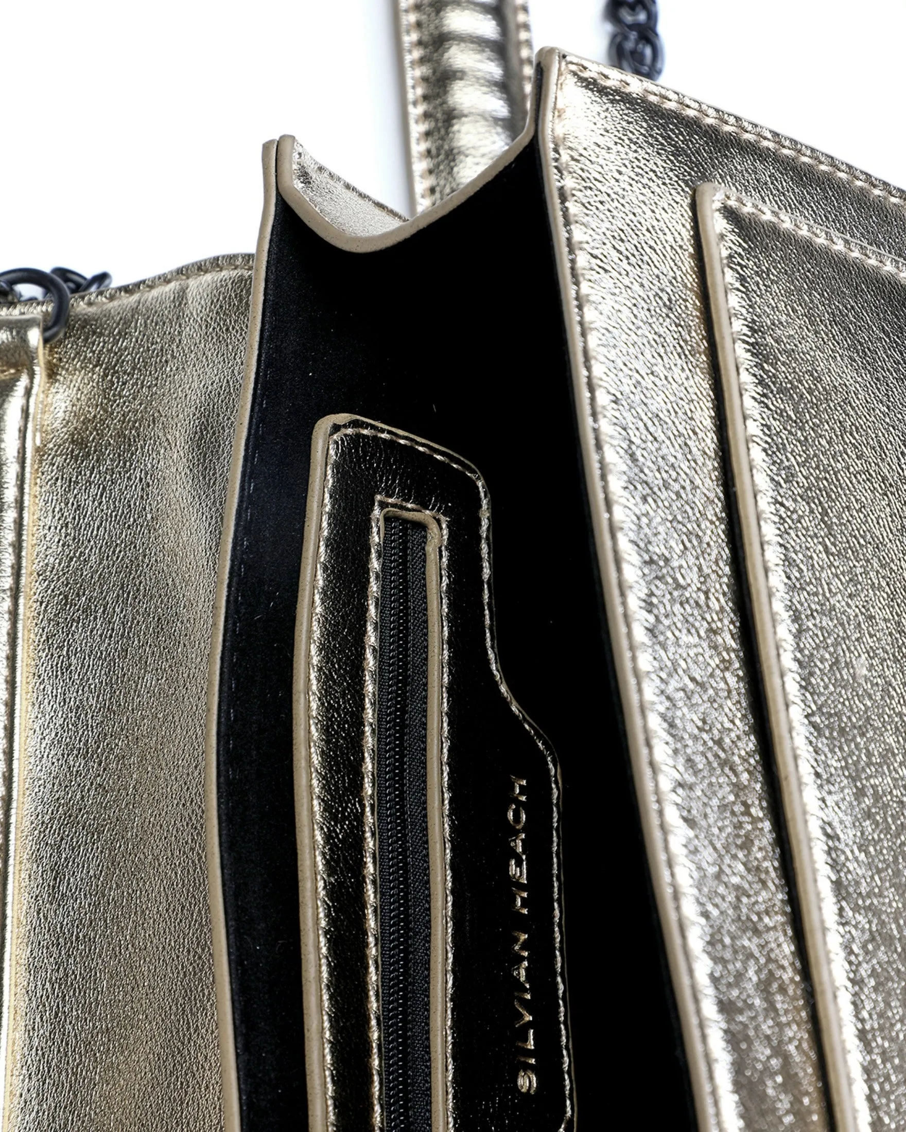 Metallic texture bag