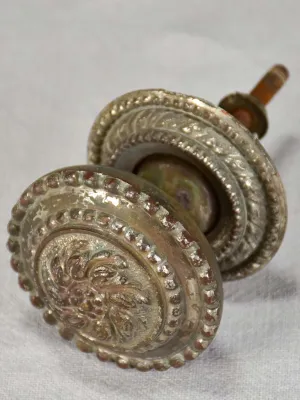 Mid 19th century French front door knob 3¼"