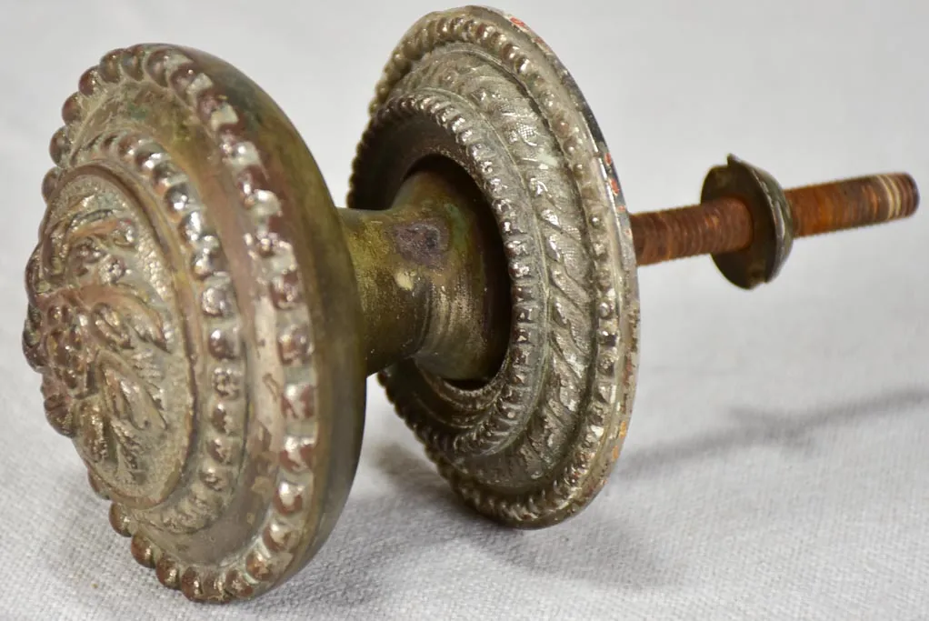 Mid 19th century French front door knob 3¼"
