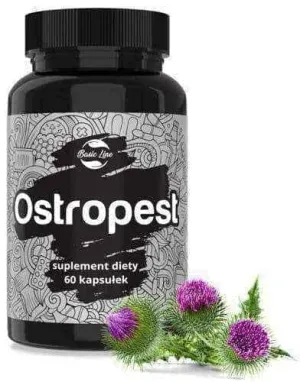Milk thistle tablets, Milk thistle Noble Health x 60 capsules
