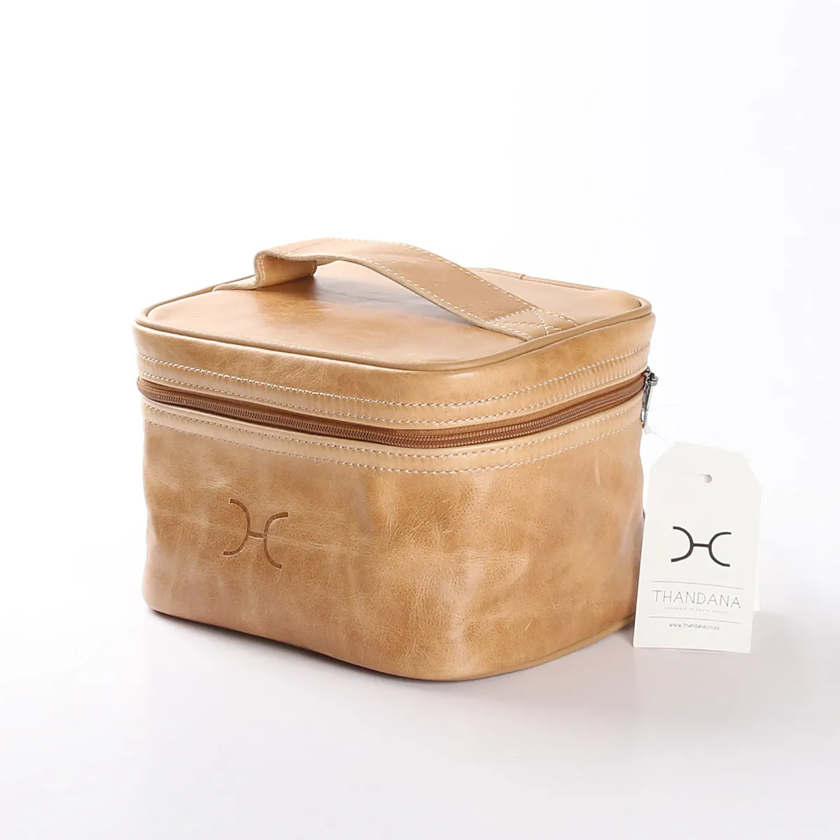 Mini Decker Cooler Bag Leather