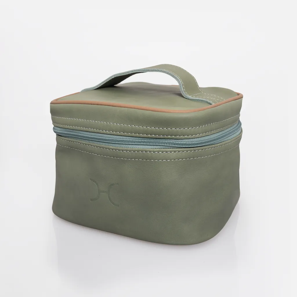 Mini Decker Cooler Bag Leather