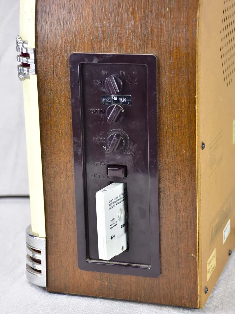 Miniature vintage juke box radio and cassette - functioning 14½"