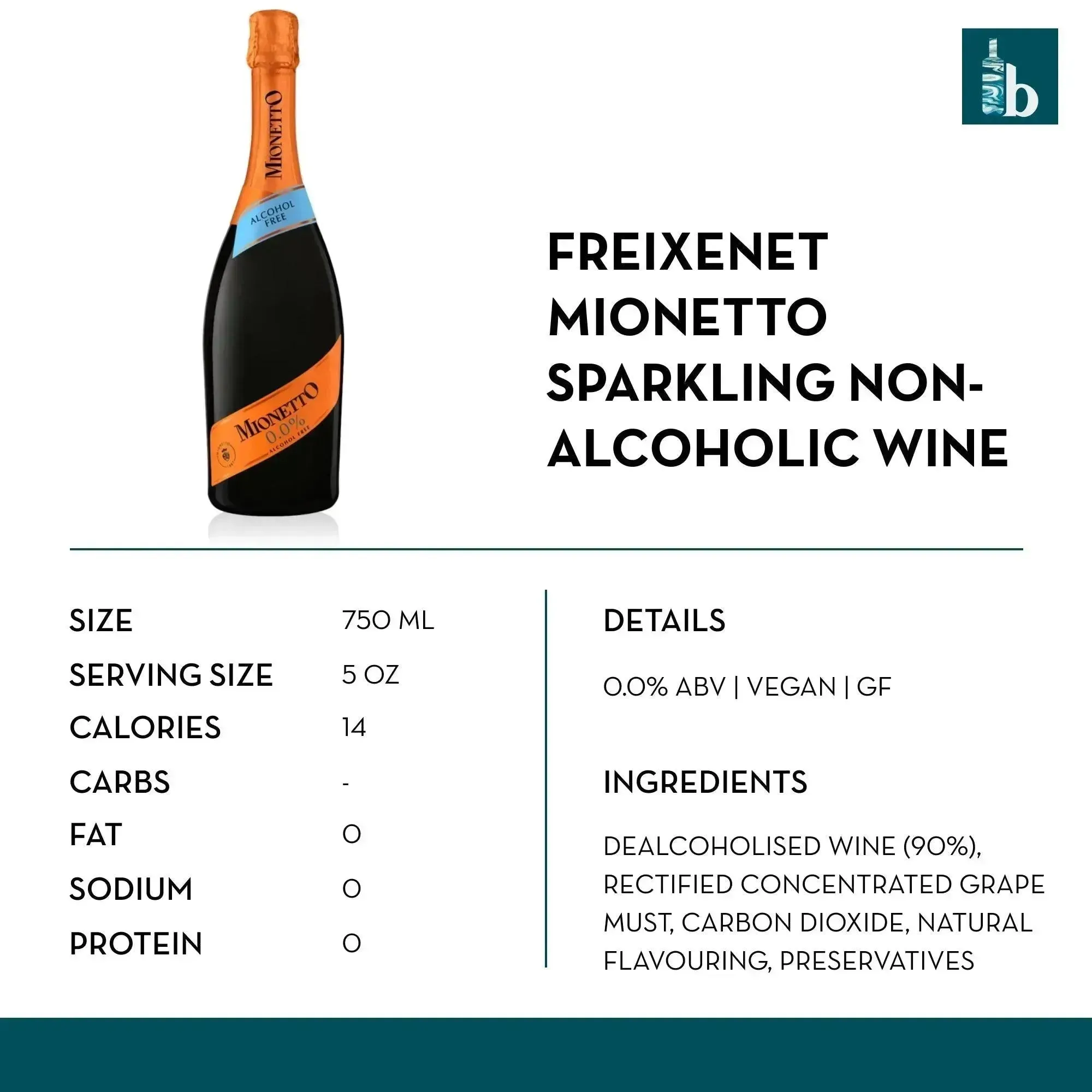 Mionetto Non-Alcoholic Sparkling Wine