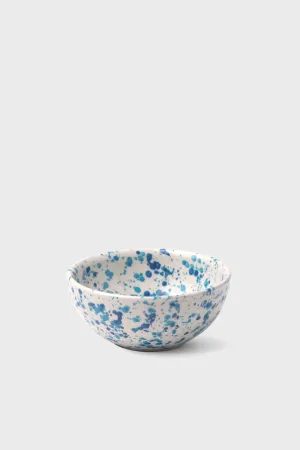 Mixed Blue Spongeware Sconset Cereal Bowls (Set of 4)