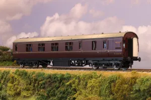 MTH Finescale Brake Corridor First BR maroon, MTH 22-60053