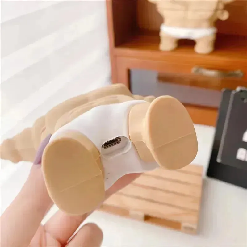 Muscular Meme Dog Case (For Airpods)