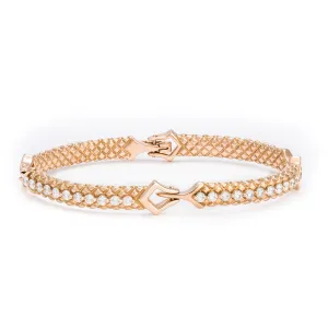 NB102 20K Rose Gold Diamonds