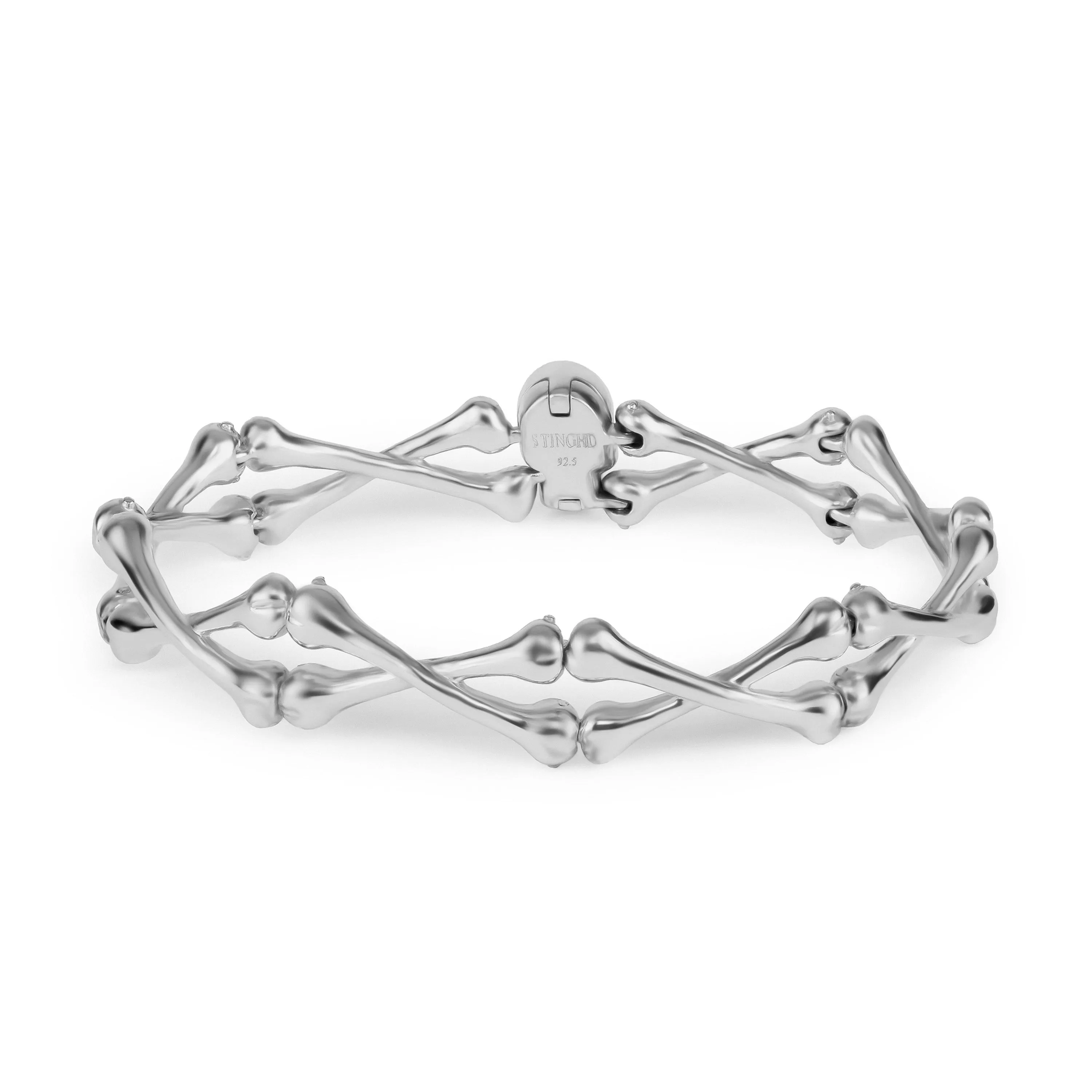 NB104 Noble Skull and Cross Bones Silver