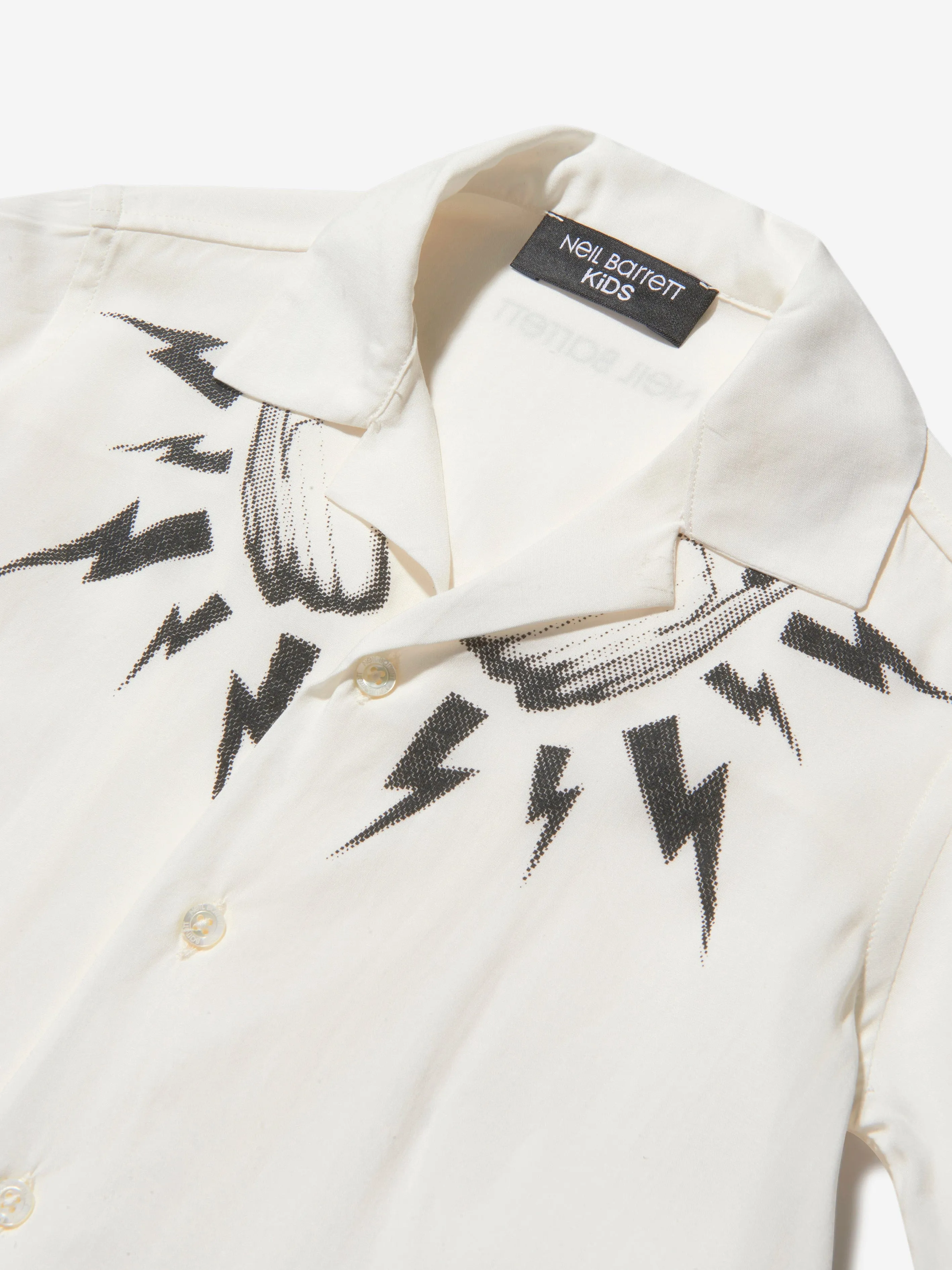 Neil Barrett Boys Branded Shirt