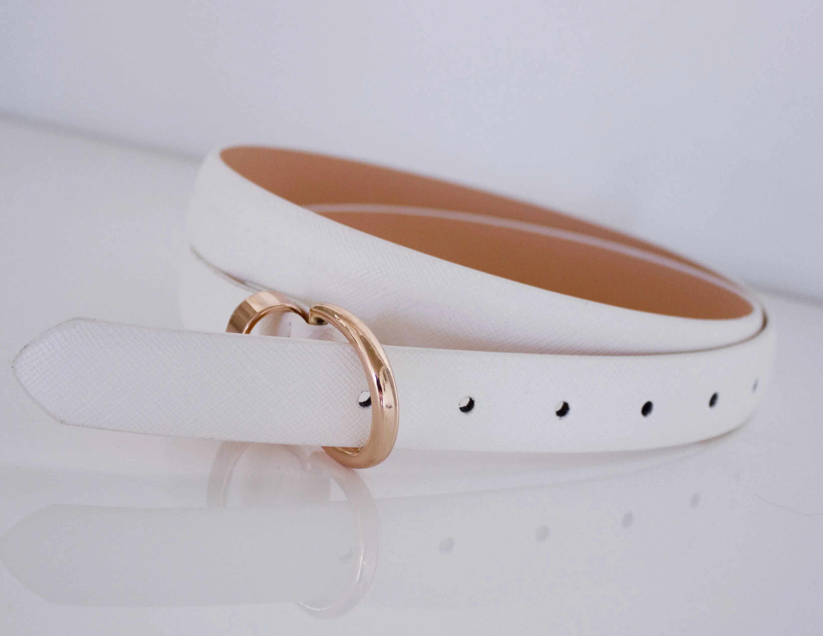 NOBLE BELT- WHITE