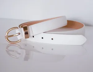 NOBLE BELT- WHITE