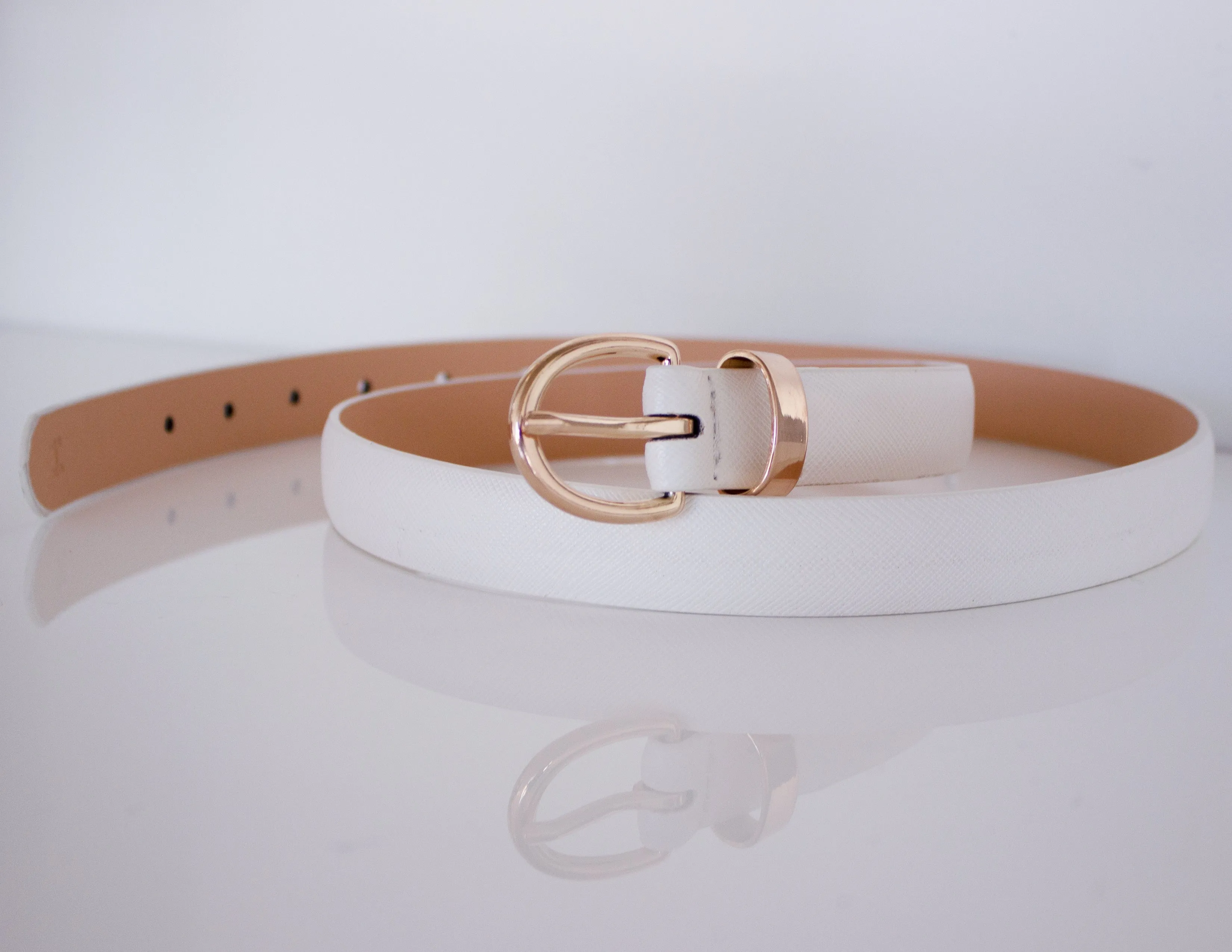 NOBLE BELT- WHITE