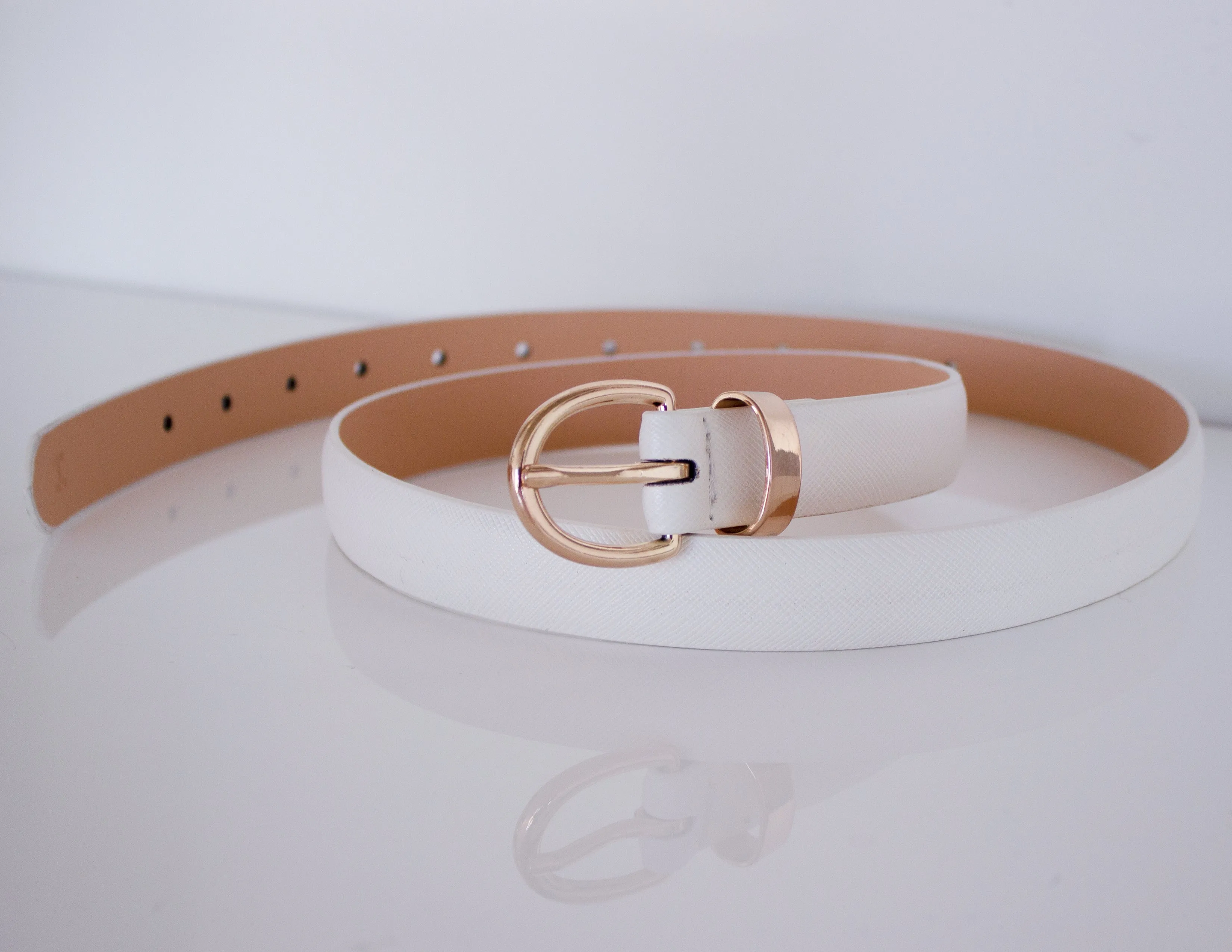 NOBLE BELT- WHITE