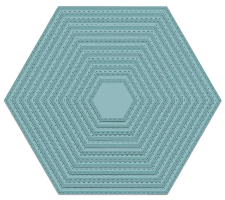 Noble Collection Double Stitched Hexagon Die