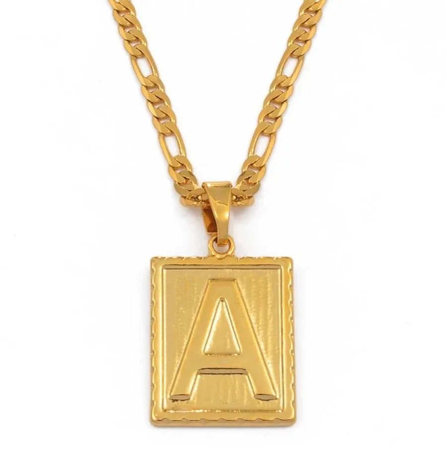 Noble Initial Figaro Necklace