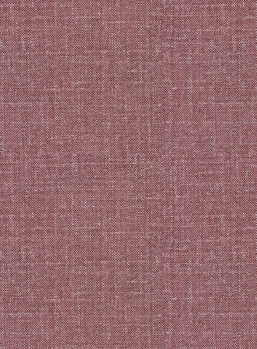 Noble Mauve Wool Silk Linen Suit