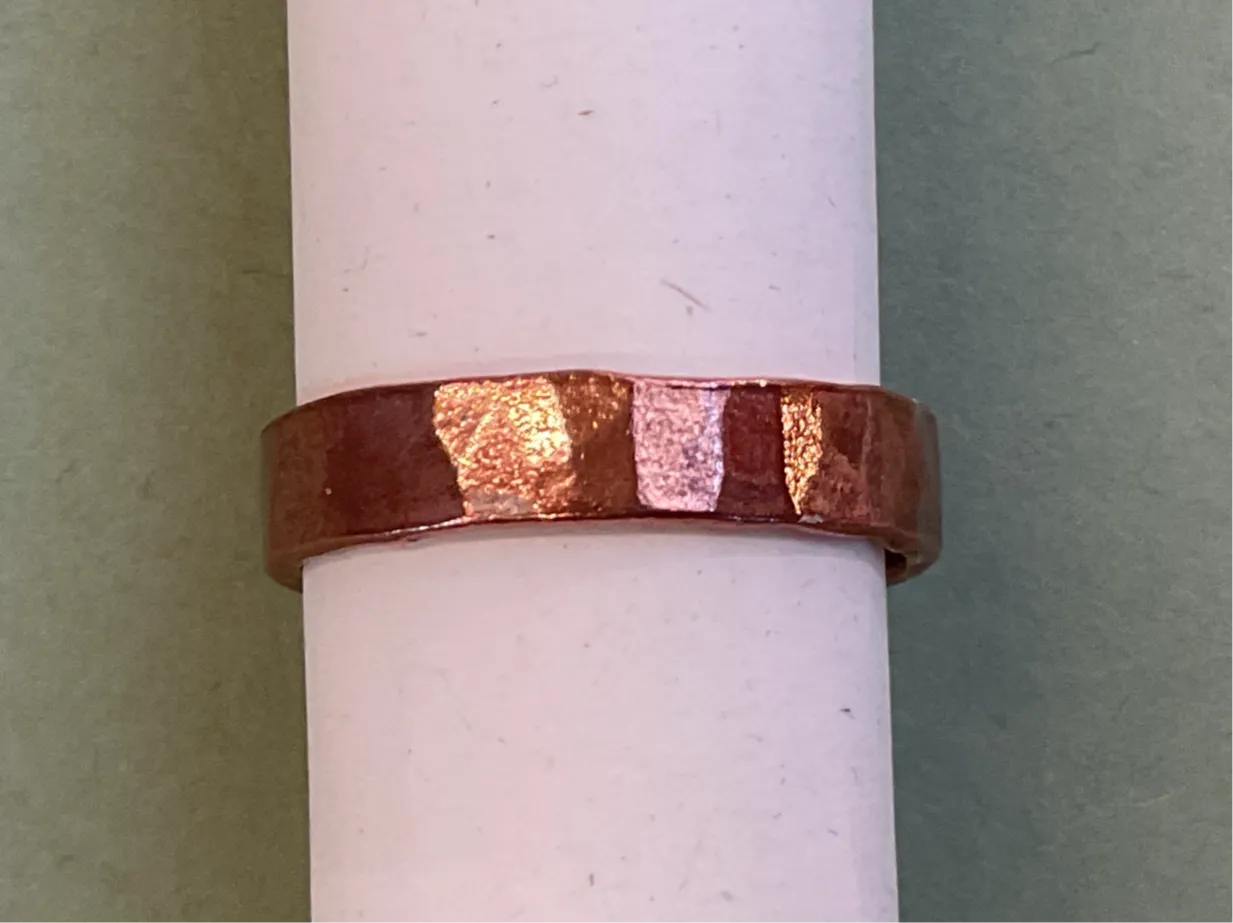 Noble McG Creations - Hammered !  Ring