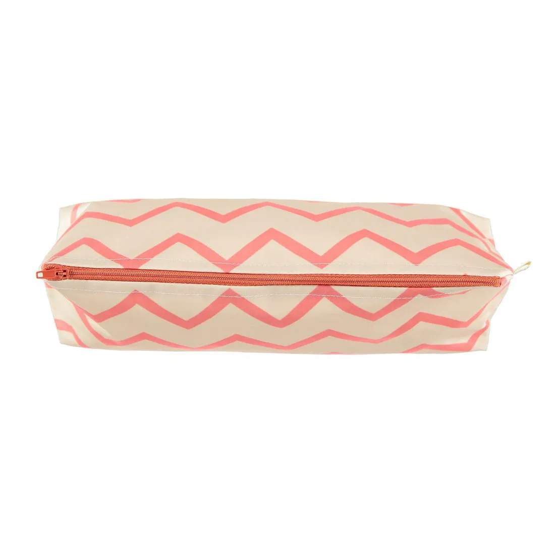 Nobodinoz Pencil Case Napoli Zigzag Pink