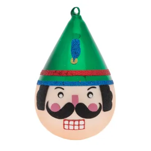 Nutcracker Tear Drop Ornament