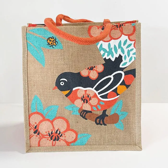 NZ Fantail Shopping Bag