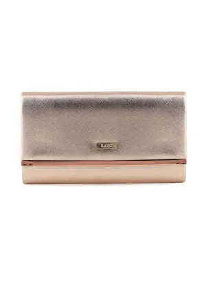 Olivia Bronze Leatherite Clutch