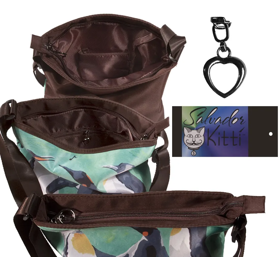 Panda Kitten Cross Body Bag- Pensive Panda