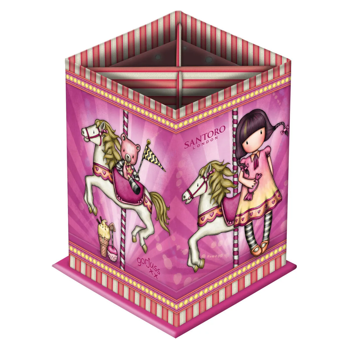 Pencil Case Safta Carousel Pink