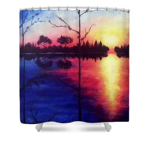 Perpetual Findings - Shower Curtain