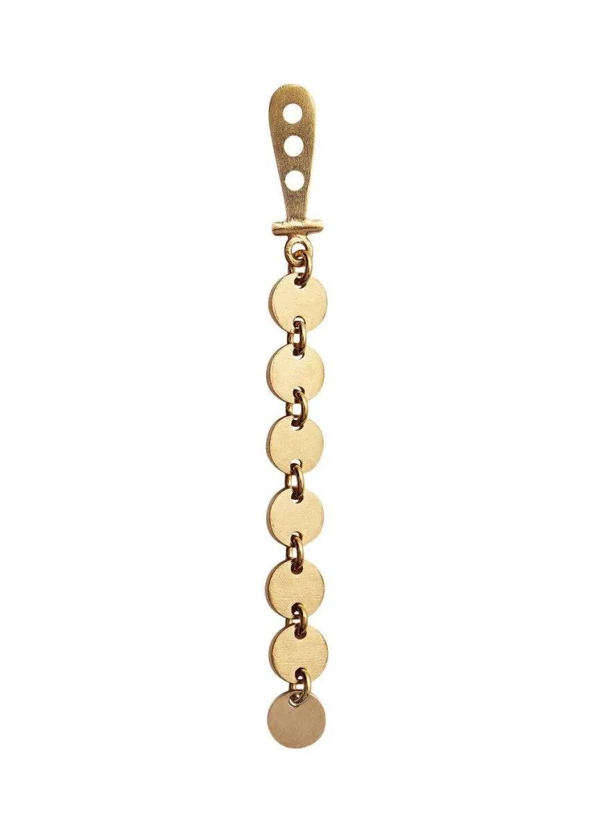Petit Coins Behind Ear Earring - Gold