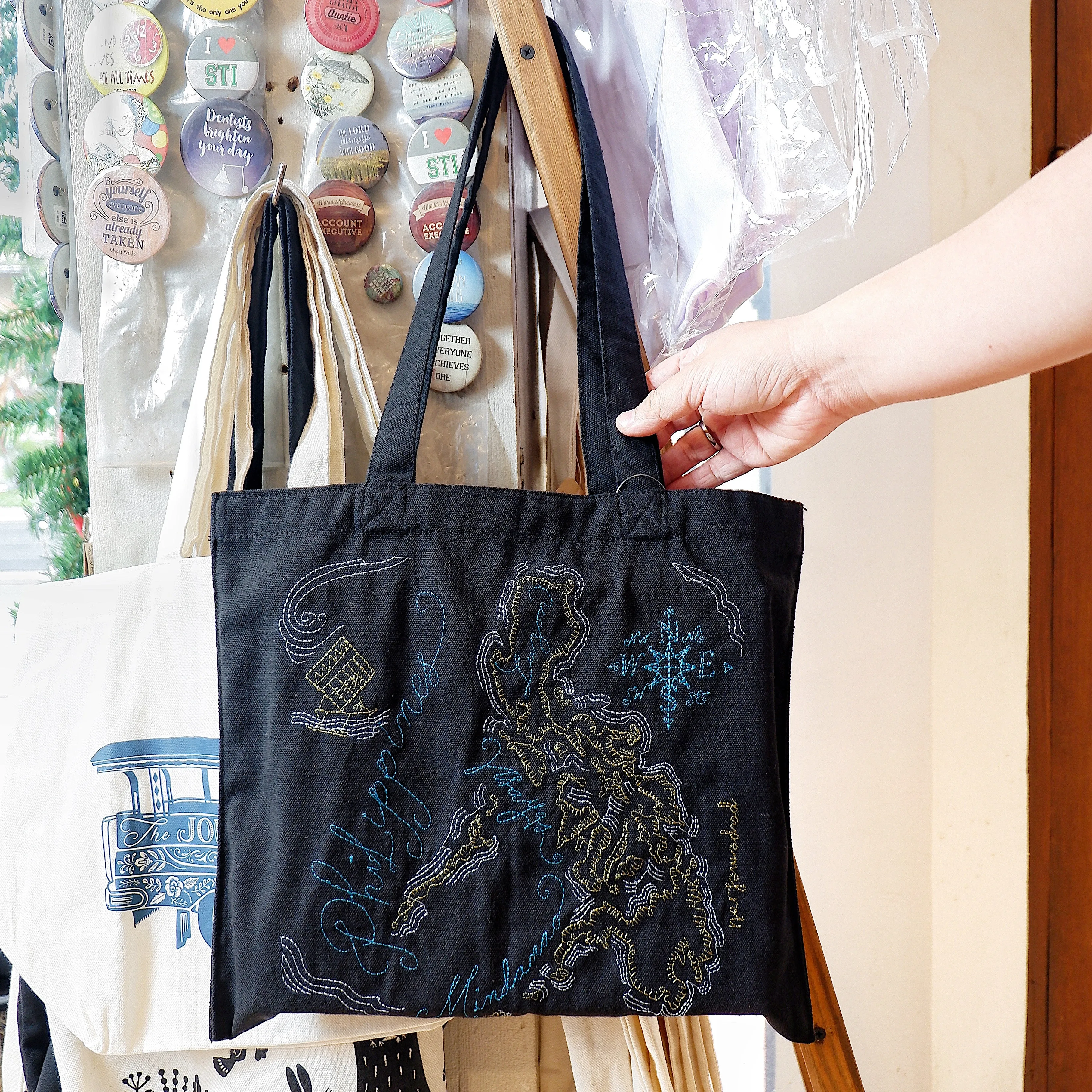 Philippine Map Canvas Bag