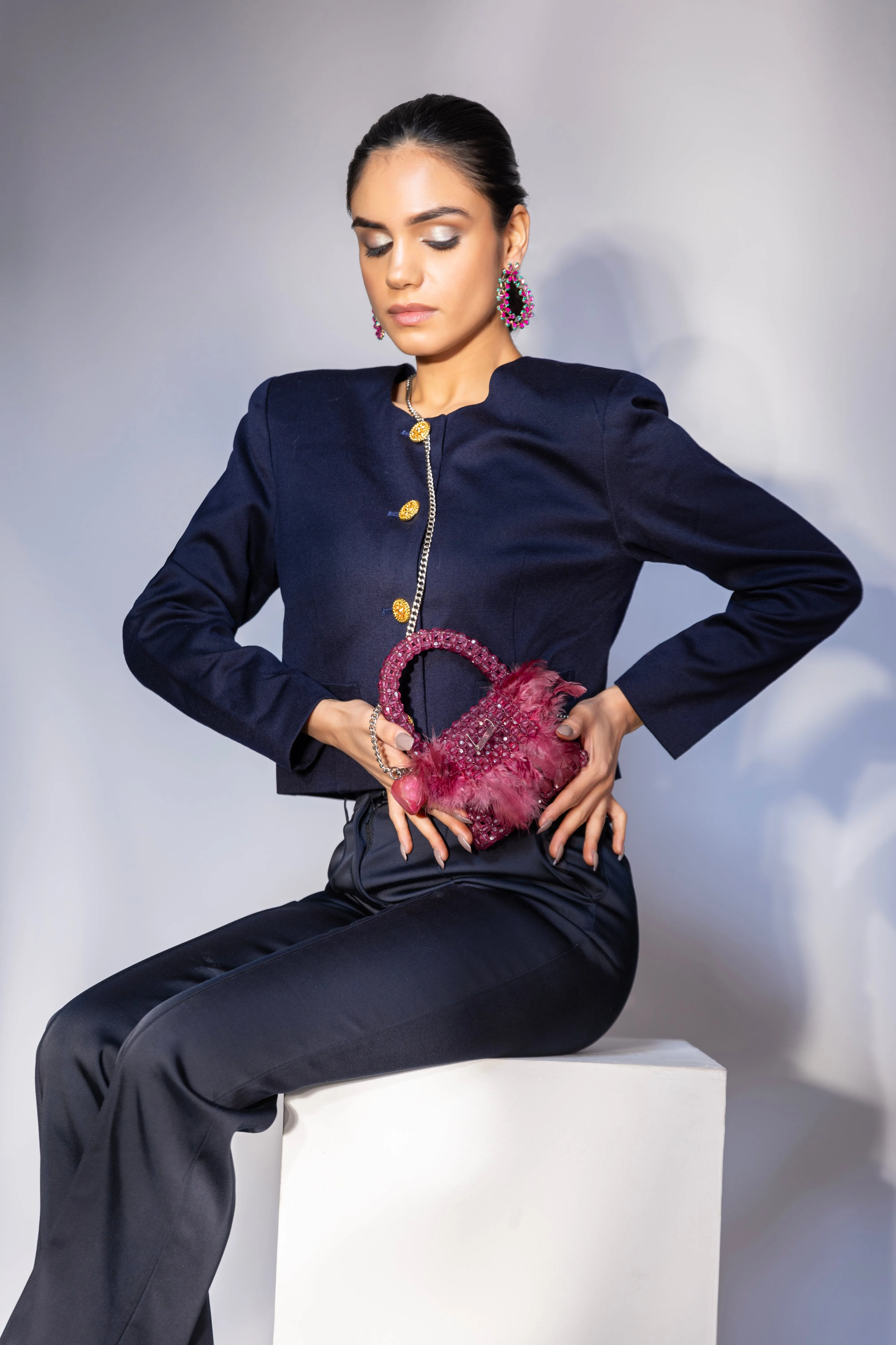 Pink Purse : Embrace Elegance with Exquisite Fur Bag