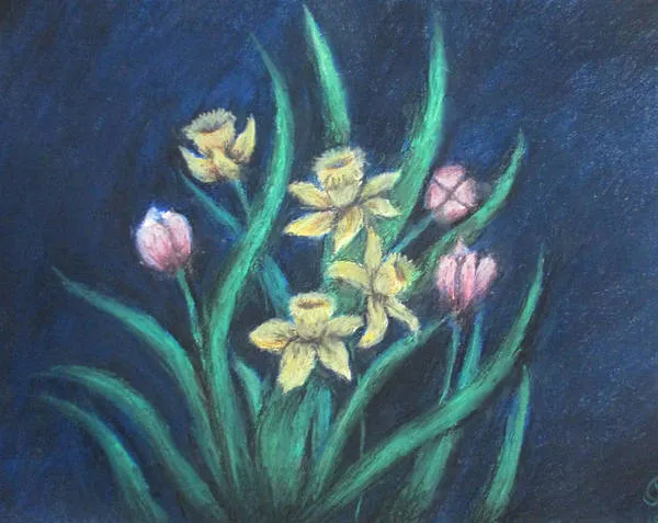 Plush Blooms ~ Art Print