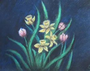 Plush Blooms ~ Art Print