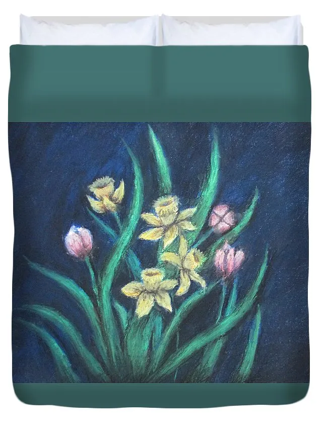 Plush Blooms ~ Duvet Cover