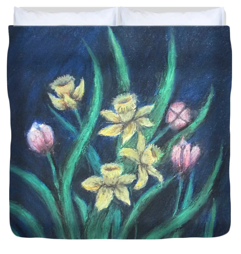 Plush Blooms ~ Duvet Cover