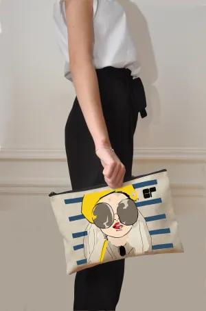 Preppy Clutch
