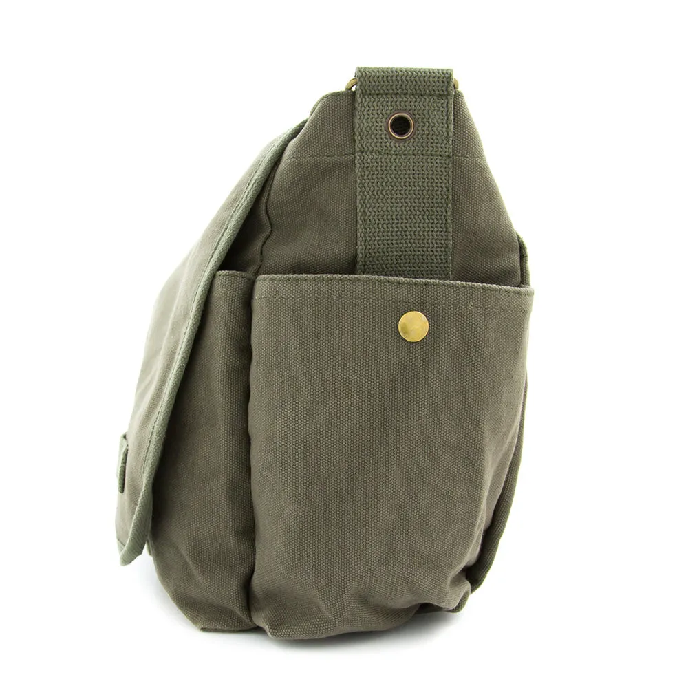 Puppy Dog Paws Print Canvas Laptop Messenger or Diaper Bag