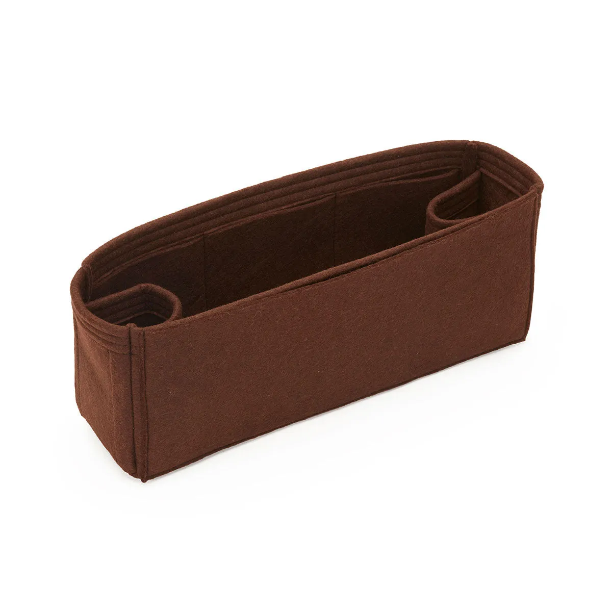 Purse Organizer Insert for Balenciaga Classic City Medium, Bag Organizer with Double Bottle Holders