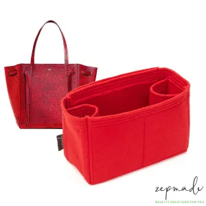 Purse Organizer Insert for Celine Cabas Phantom, Bag Organizer with Double Bottle Holders