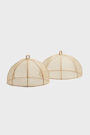 Rachel Natural Round Food Covers
