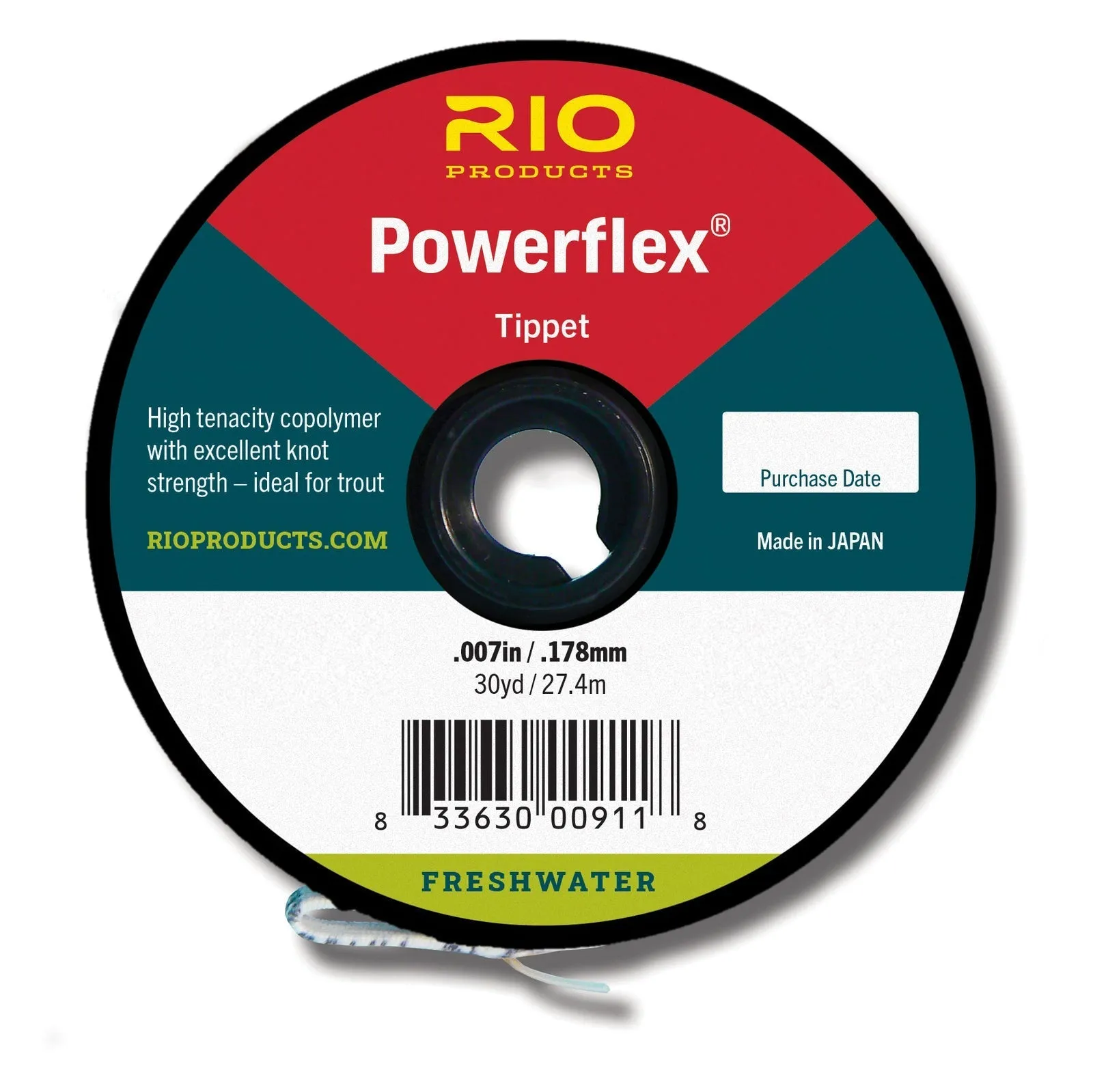 Rio Powerflex Tippet 30 yd.