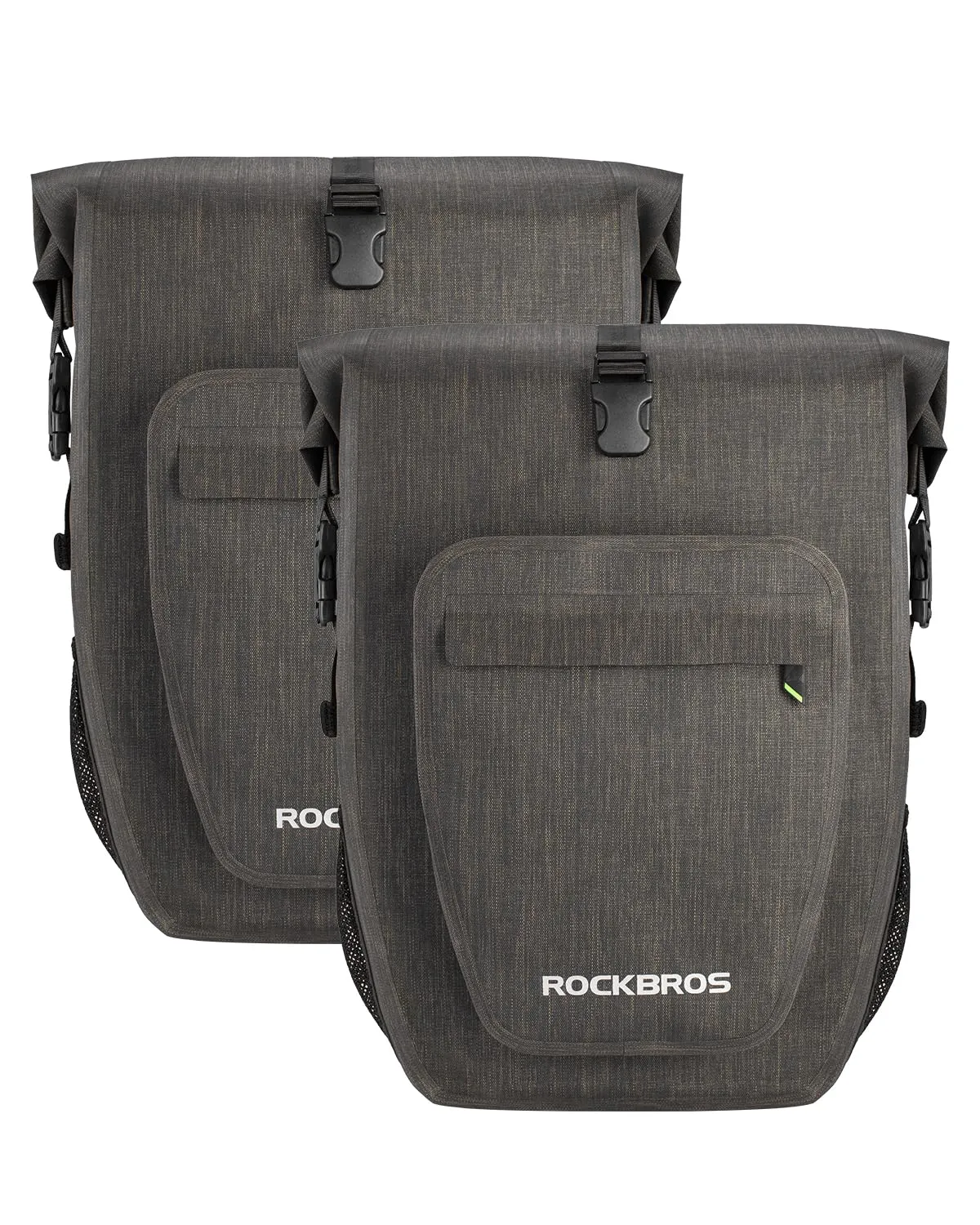 ROCKBROS 27L Waterproof Bike Pannier Bag  Grocery Touring Cycling Large Capacity Rear Rack Bag