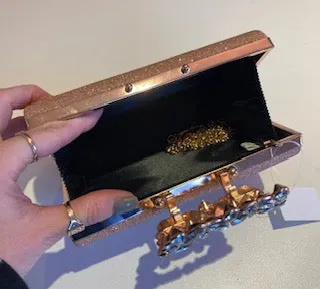 Rose Gold Glitter Bag