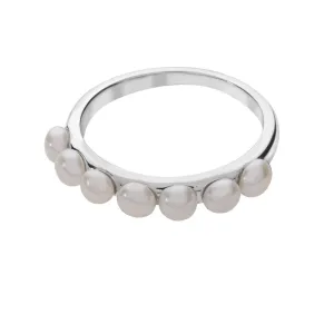 Royal Pearl Ring in Sterling Silver