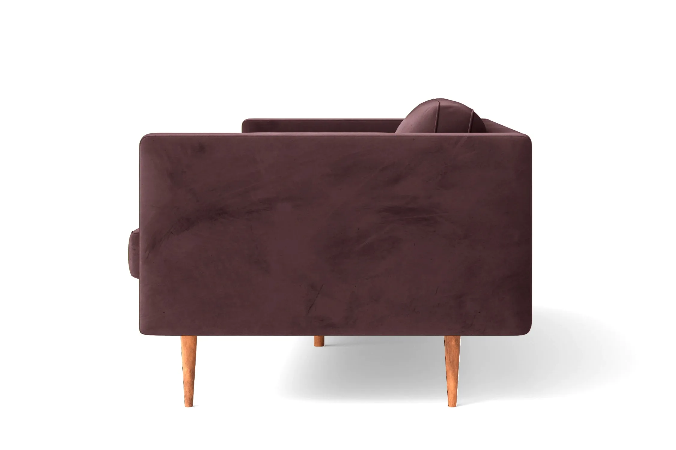 Salerno 2 Seater Sofa Grape Velvet