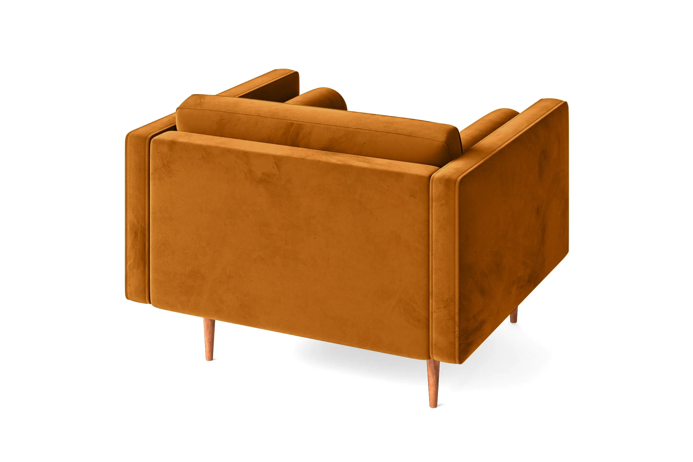 Salerno Armchair Gold Velvet