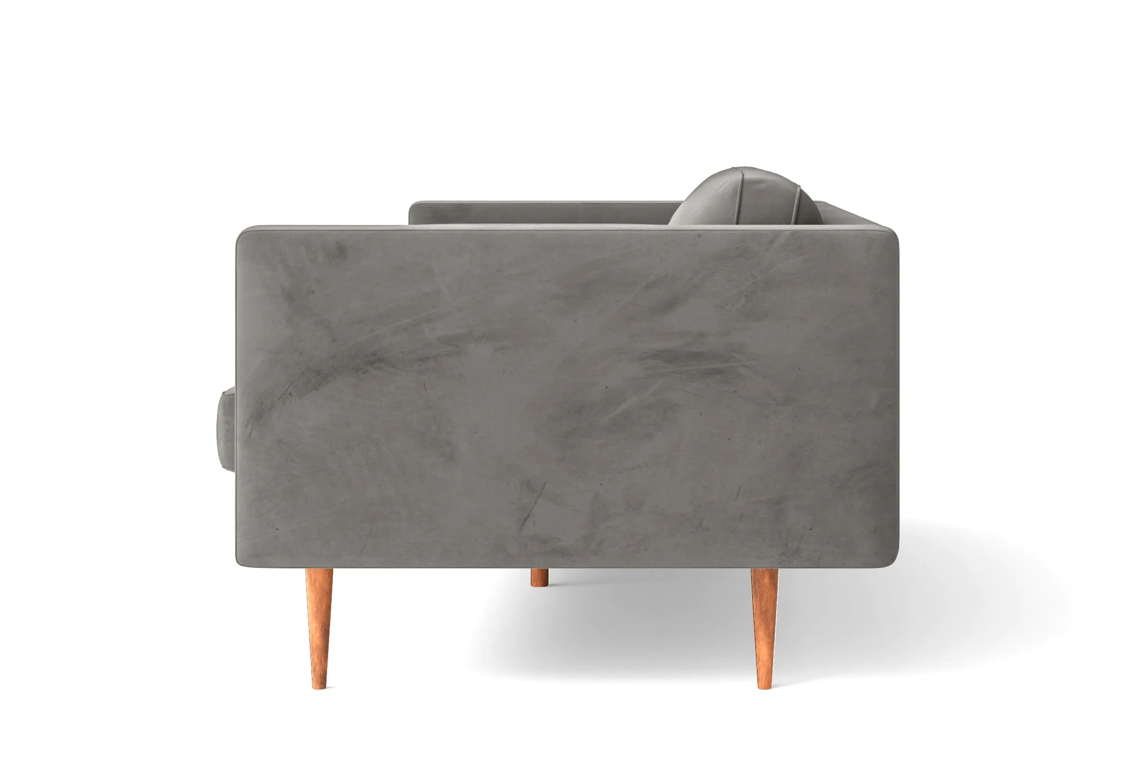 Salerno Armchair Grey Velvet
