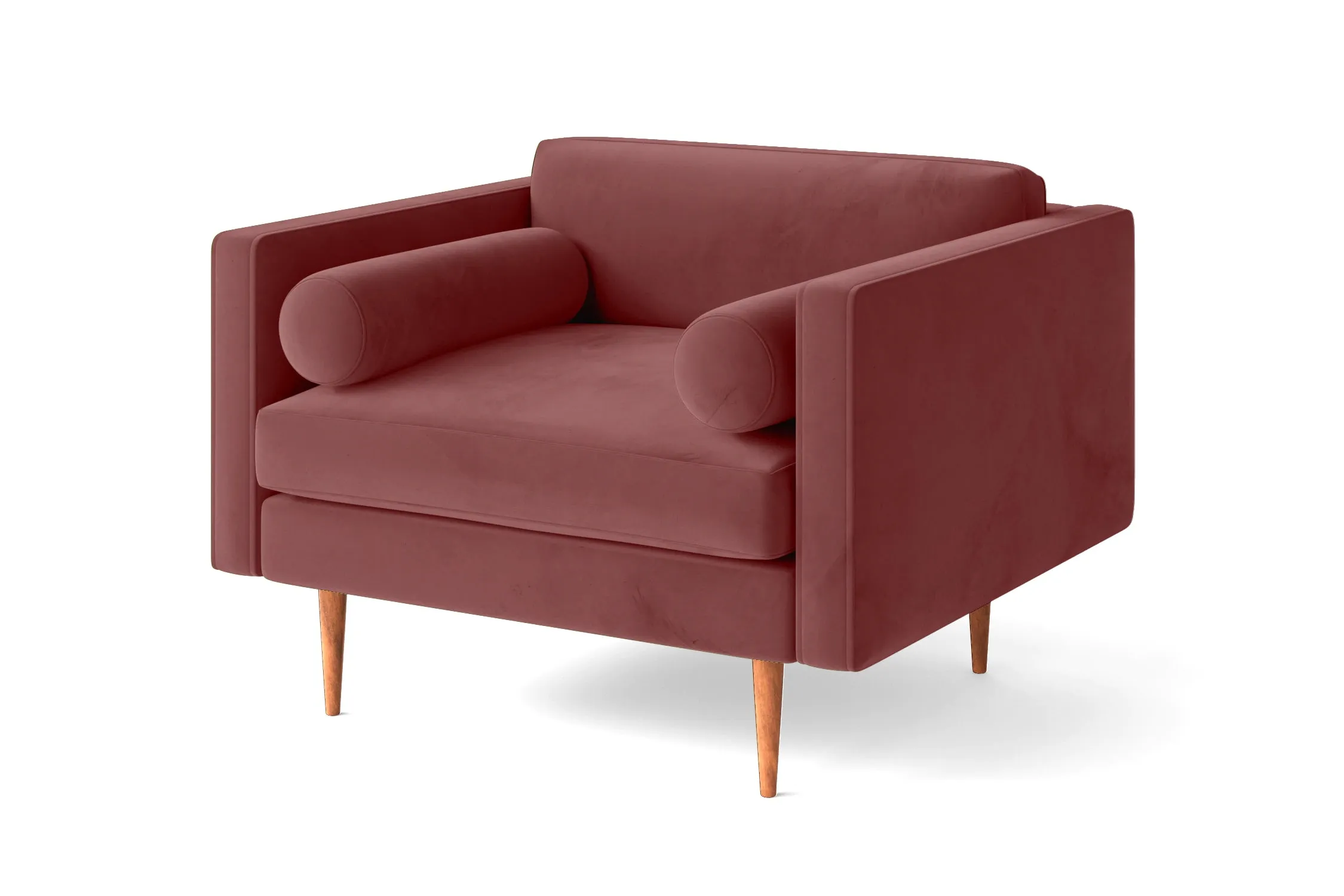 Salerno Armchair Pink Velvet