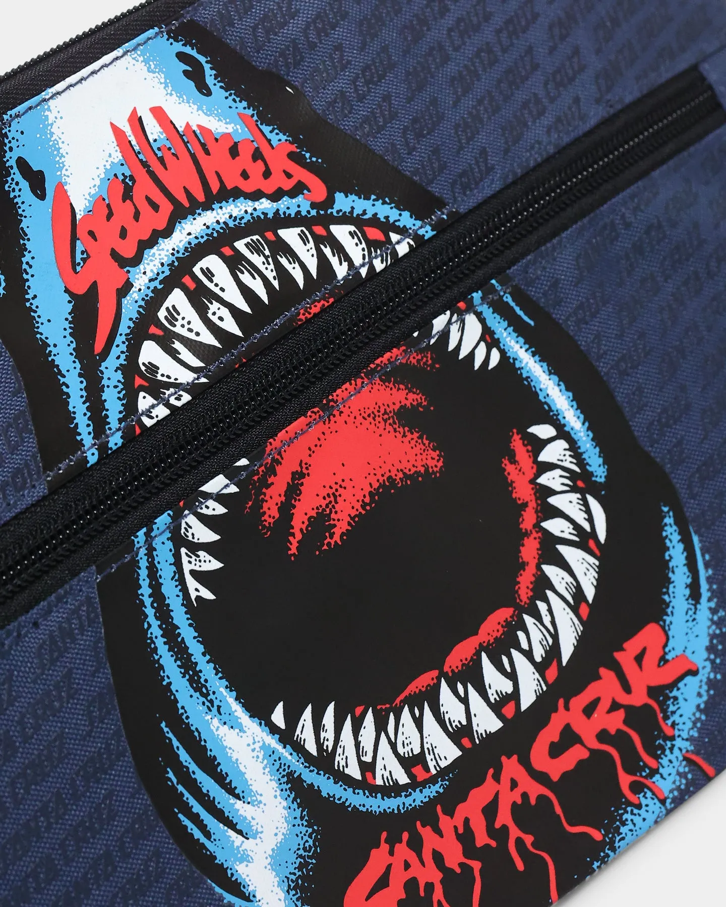 Santa Cruz Kids' Speed Wheels Shark Pencil Case Navy